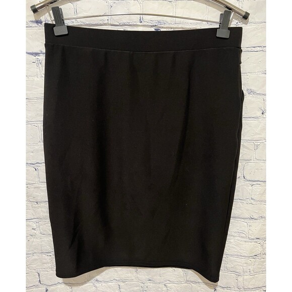 Maze Womens Bodycon Pencil Skirt Stretch Above Black Size XL - Picture 2 of 5